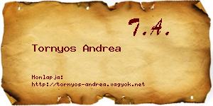 Tornyos Andrea névjegykártya